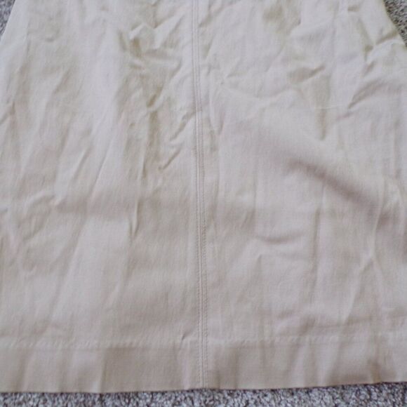 Banana Republic Flutter Sleeve Gold dress 6 - Picture 4 of 13